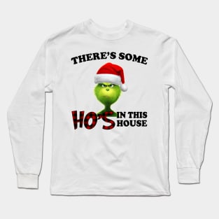 Funny Grinch Christmas Grinch Funny Gift Grinchmas Grinch Lovers Long Sleeve T-Shirt